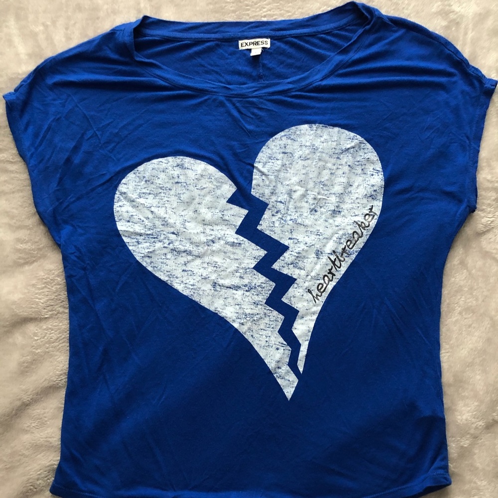 Oversized off the shoulder T-shirt